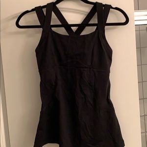 Black lululemon top